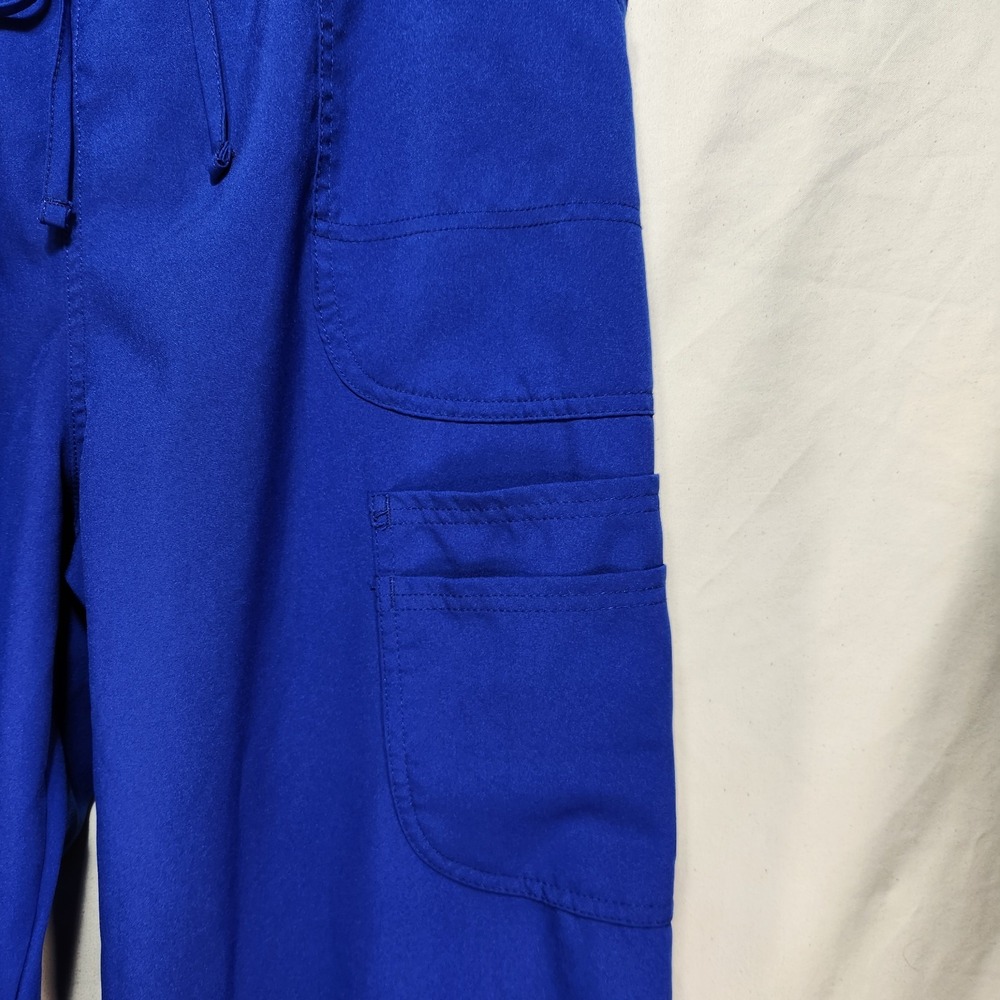 Scrubstar Electric Blue Drawstring Pants Size Large Medical Uniform Unisex - Picture 4 of 5